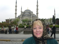 In Front of The Blue Mosque, Istanbul