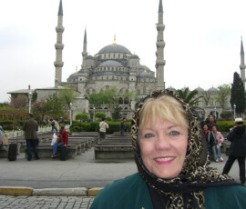 In Front of The Blue Mosque, Istanbul
